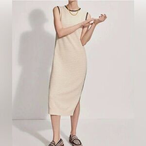 Varley Dwight Tank Knit Midi Dress